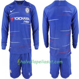 Jalkapallo Pelipaidat Chelsea Lasten Kotipaita 2018-2019 Pitkähihainen